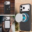 iPhone 17 Pro Kalebol Magnetic Card Bag MagSafe Leather Case (Black) - 7