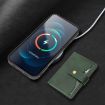iPhone 17 Pro Kalebol Magnetic Card Bag MagSafe Leather Case Green - 9