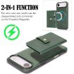 iPhone 17 Air Kalebol Magnetic Card Bag MagSafe Leather Case Green - 3