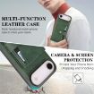 iPhone 17 Air Kalebol Magnetic Card Bag MagSafe Leather Case Green - 6