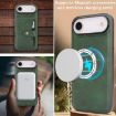 iPhone 17 Air Kalebol Magnetic Card Bag MagSafe Leather Case Green - 7