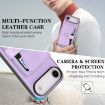 iPhone 17 Air Kalebol Magnetic Card Bag MagSafe Leather Case Purple - 6
