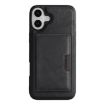 iPhone 17 Kalebol MagSafe Leather Card Bag Case - Black - 2