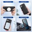 iPhone 17 Kalebol MagSafe Leather Card Bag Case - Black - 7