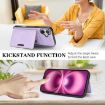 iPhone 17 Kalebol MagSafe Magnetic Leather Card Case - Purple - 5