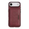 iPhone 17 Air Kalebol MagSafe Leather Card Bag Case - Red - 2