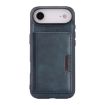 iPhone 17 Air Kalebol MagSafe Leather Card Bag Case - Blue - 2