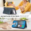 iPhone 17 Air Kalebol MagSafe Leather Card Bag Case - Blue - 5
