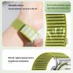 Hyacinth Purple 20mm Woven Nylon Hook & Loop Fastener Watch Band - 3
