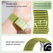 Xiaomi Smart Band 10/9/8 Island Blue Nylon Hook Loop Watch Band - 3