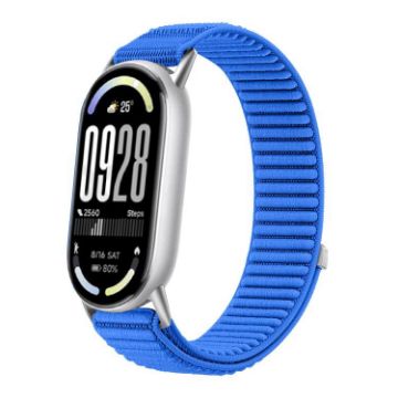 Xiaomi Smart Band 10/9/8 Woven Nylon Watch Band - Klein Blue - 1