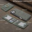iPhone 17 Kalebol MagSafe Leather Case with Card Holder - Green - 8