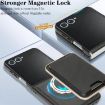 Samsung Galaxy Z Flip7 Kalebol MagSafe Leather Phone Case (Black) - 5