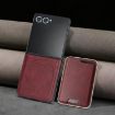 Samsung Galaxy Z Flip7 Red Leather MagSafe Ring Card Case by Kalebol - 9