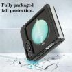 Samsung Galaxy Z Flip6 Kalebol MagSafe Leather Phone Case (Black) - 4