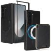 Samsung Galaxy Z Fold6 Kalebol MagSafe Leather Card Case (Black) - 1
