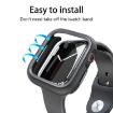 Apple Watch 44mm/45mm Gray Two-Color Half Wrap PC Protective Case - 5