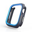Apple Watch 44mm/45mm Blue Two-Color Half Wrap PC Protective Case - 3