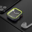 Apple Watch 44mm/45mm Yellow Two-Color Half Wrap PC Protective Case - 6