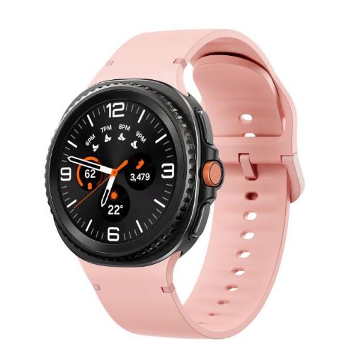 Samsung Galaxy Watch 8 Silicone Band 40mm/44mm Pink Size M - 1
