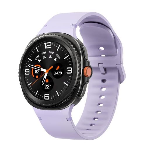 Samsung Galaxy Watch 8 Silicone Band 40/44mm, Size M, Purple - 1