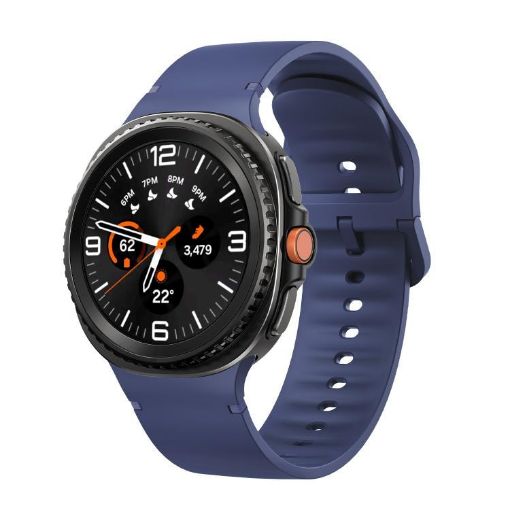 Samsung Galaxy Watch 8 Band 40/44mm Silicone Midnight Blue Size M - 1