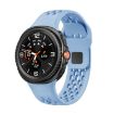 Samsung Galaxy Watch 8 40mm/44mm Black Buckle Light Blue Band - 1