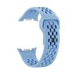 Samsung Galaxy Watch 8 40mm/44mm Black Buckle Light Blue Band - 3