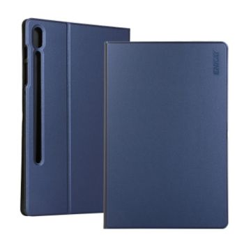 ENKAY Dark Blue PU Leather Flip Case for Galaxy Tab S6 10.5 T860/T865 - 1