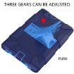 Galaxy Tab A8.0 2019 T290 Shockproof Silicone Case with Holder - Dark Blue - 6