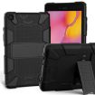 Galaxy Tab A8.0 2019 T290 Shockproof Silicone Case with Holder Black - 1