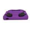 Shockproof EVA Tablet Shell with Thumb Stand for Kindle Fire HD 7 - Purple - 7