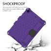 iPad Pro 10.5 Protective Shell EVA+PC Anti-Fall with Straps Purple+Black - 3