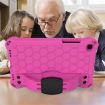 Galaxy Tab A8.0 T290/T295 2019 Protective Shell with Straps - Rose/Black - 5