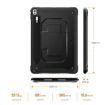 iPad Pro/Air 10.5 Case: 360 Rotating PC+Silicone with Holder & Strap - 9