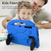 Samsung Galaxy Tab A 8.0 2017 EVA Shockproof Case Blue Thumb Bracket - 2