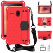 GalaxyTab A 8.0 (2017) T380 Red+Black EVA Protective Shell with Straps - 1