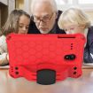 GalaxyTab A 8.0 (2017) T380 Red+Black EVA Protective Shell with Straps - 5