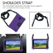 GalaxyTab A 8.0 (2017) T380 Protective Shell, Honeycomb Design, Purple+Black - 6