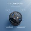ORICO DESK-2U1C Desktop Power Grommet Multi-Function HUB for Office - 4