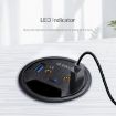 ORICO DESK-2U1C Desktop Power Grommet Multi-Function HUB for Office - 8