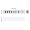 ORICO ASH7-U3 Aluminum 7-Port USB 3.0 HUB - 4