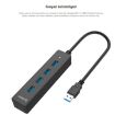 ORICO W8PH4-U3 4-Port USB 3.0 HUB - High-Speed Connectivity - 4