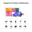 ENKAY ENK-AT101 USB-C to USB 3.0 OTG Adapter Converter - Rose Gold - 5