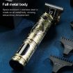 VGR V-228 5W USB Retro Hair Clipper with LED Display - Silver - 6
