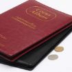 Red PU Leather Coin Collection Album - Holds 150 Coins, Russian Cover - 6