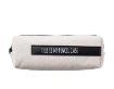 Large Creative School Pencil Case - White-Black Stripe Pen Bag - 1