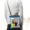 Rose Red Waterproof Transparent Bag for Phone & Small Items - Outdoor Use - 8