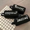 Black Silicone Pen Box Pencil Case - Large Letter School Stationery Supplies - 2