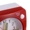 Gray Bedside Mute Alarm Clock with Light & Snooze Function - 5
